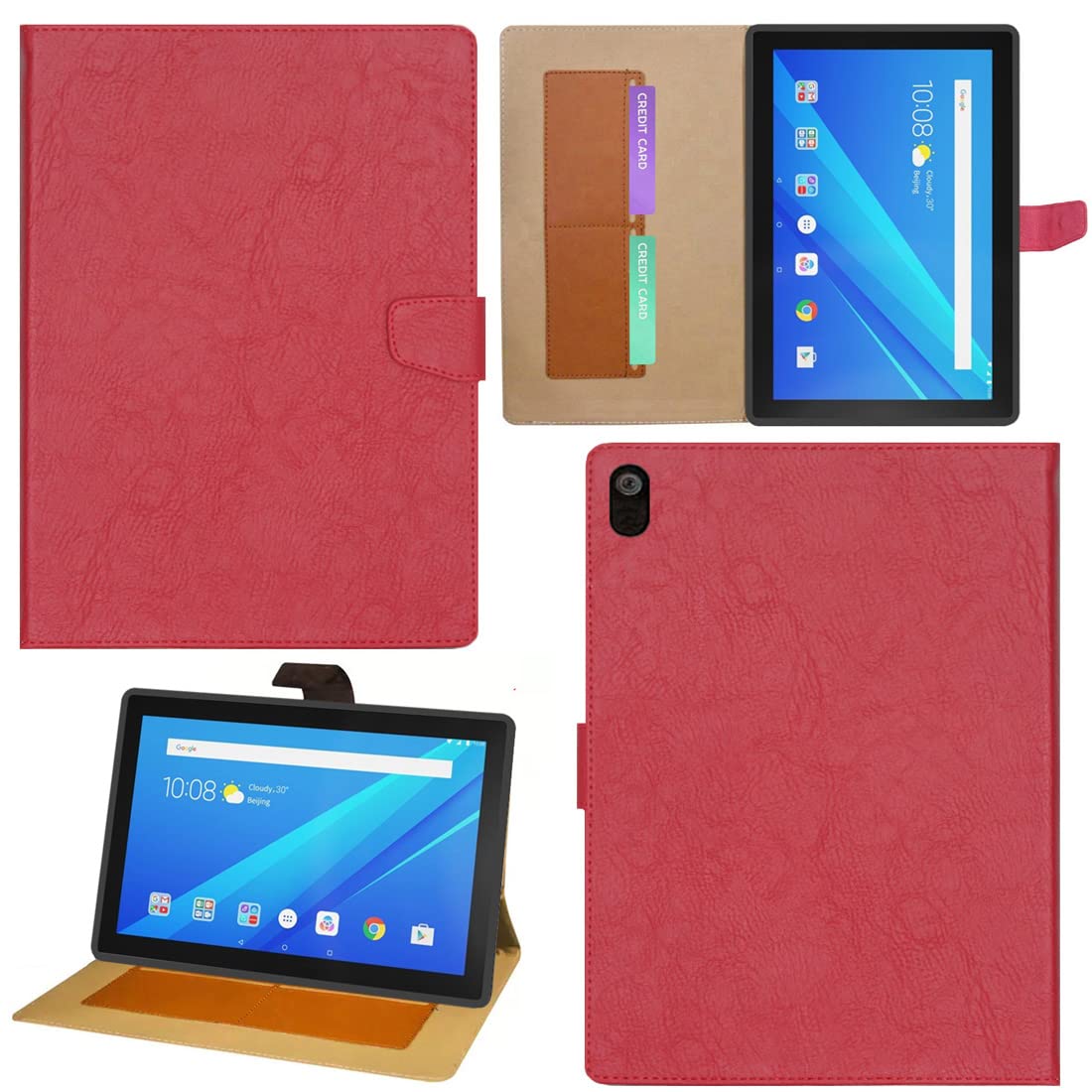 See full amazon price history chart for Zaoma Pattern Multi Protective Pu Leather Case with Viewing Stand and Card Slots Flip Cover Compatible for Lenovo Tab 4 10 TB-X304L / TB-X304F / TB-X304N 10.1 inch Tablet - R5 Red Zaoma Pattern Multi Protective Pu Leather Case with Viewing Stand and Card Slots Flip Cover Compatible for Lenovo Tab 4 10 TB-X304L / TB-X304F / TB-X304N 10.1 inch Tablet - R5 Red (B09X6ZZBZS) Amazon Price History, Amazon Price Tracker