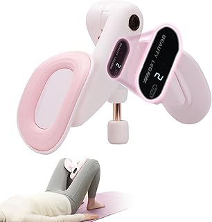 太ももマスターヒップトレーナー、QCBF Kegel 骨盤底筋エクササイザー、太ももの内側エクササイズ、ホームエクササイズ、産後の回復ヒップ、ヒップ、腕に適しています(ピンク)