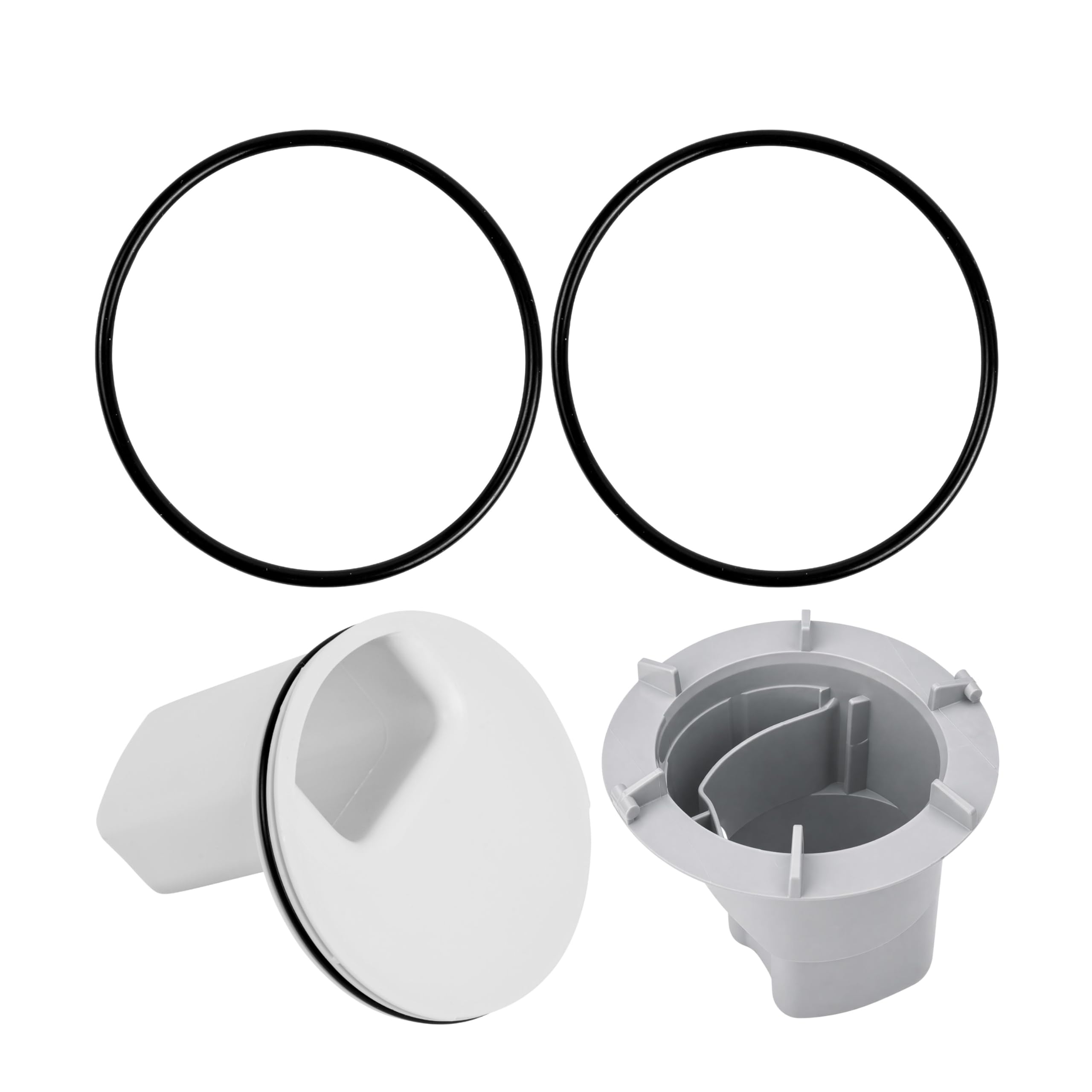 Junta de tubo de inmersión de repuesto, 2 pzs, compatible con tubo de inmersión Viega Tempoplex modelo 6956.1-821 artículo 318 260 para series de 1997 a 2001, DE 80 mm DI 75 mm grosor 2,5 mm