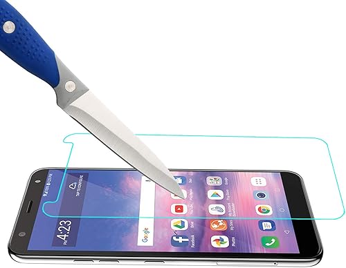 Miniatura 5 de Mr.Shield Paquete de 3 Protector de pantalla diseñado para LG Solo LTE vidrio templado con reemplazo de por vida