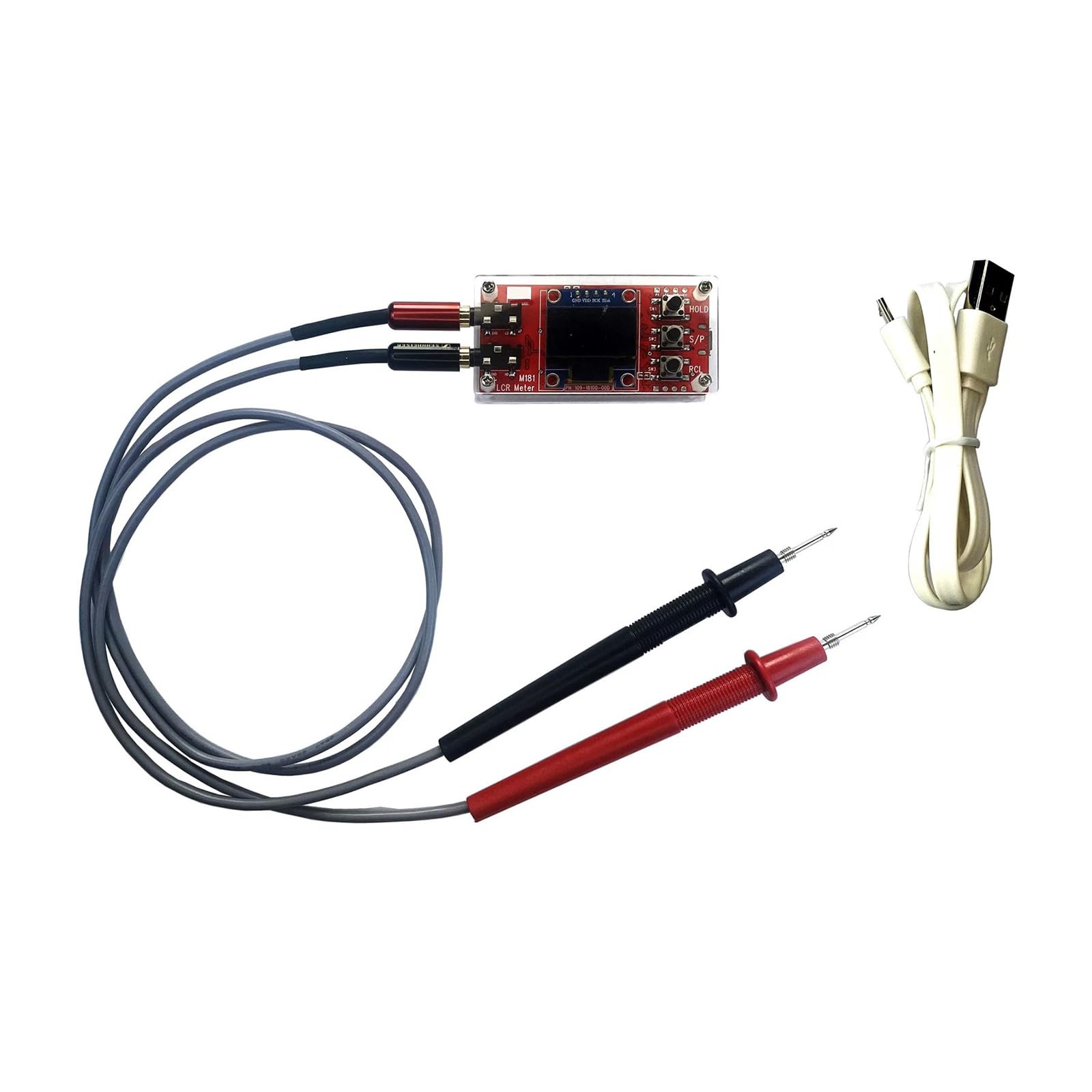 Ponte educativo Tester Set per Resistenza Capacità Induttanza Misura Facile Montaggio Meter Bridge Alta Induttanza Capacità Resistenza Tester Modulo Educativo