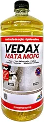 Mata Mofo Vedax 1 Litro Antimofo Guarda Roupa Parede Banheiro Anti Bolor Armário Madeira Rejunte