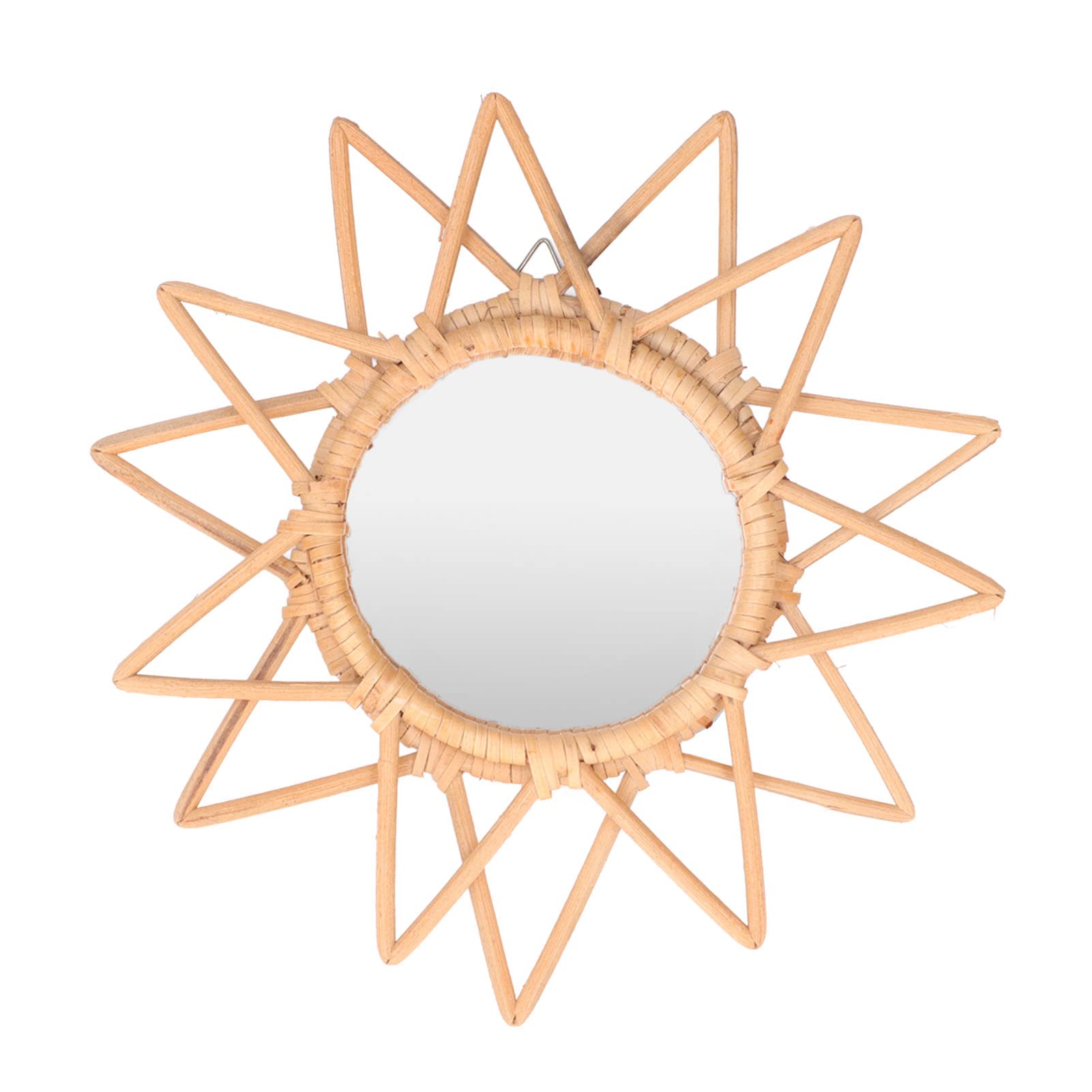 Miroir de maquillage rétro pour salle de bain et coiffeuse au charme bohème