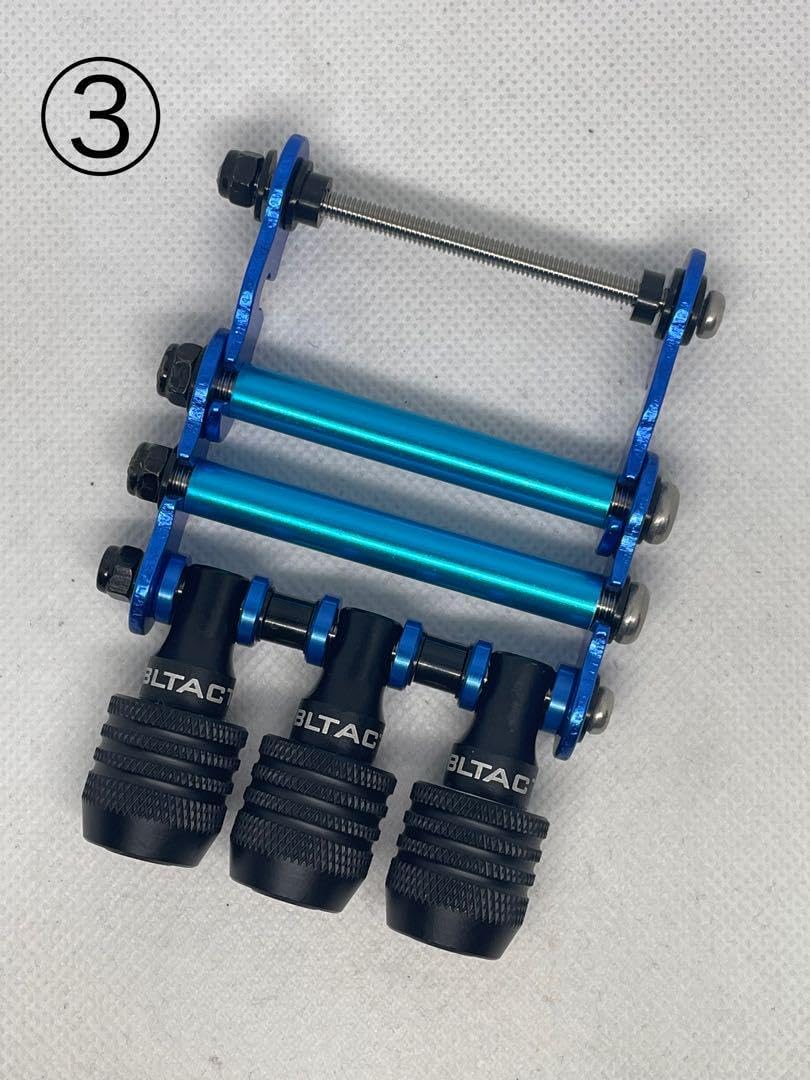 ハンドメイド　脱着式　ビットホルダー付きプレート ハンドメイド脱着式ビットホルダー付きプレート