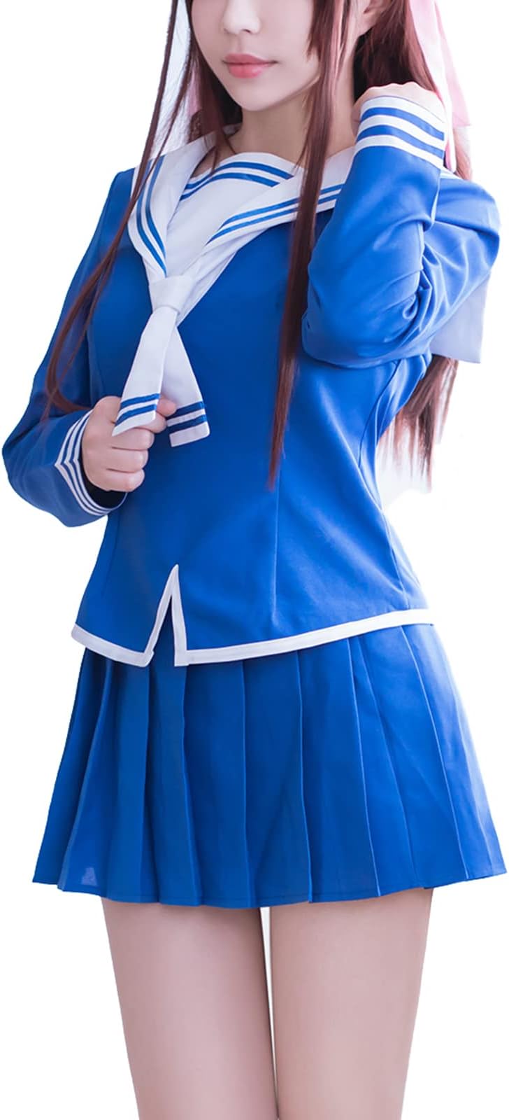 LTAKK Kawaii Sailor Dress Anime Japanese School Girl Uniform Tohru Honda Cosplay Maid Outfit