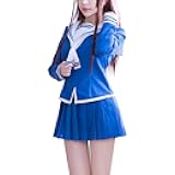 Kawaii Sailor Dress Anime Japanese School Girl Uniform Tohru Honda Cosplay Maid Outfit
