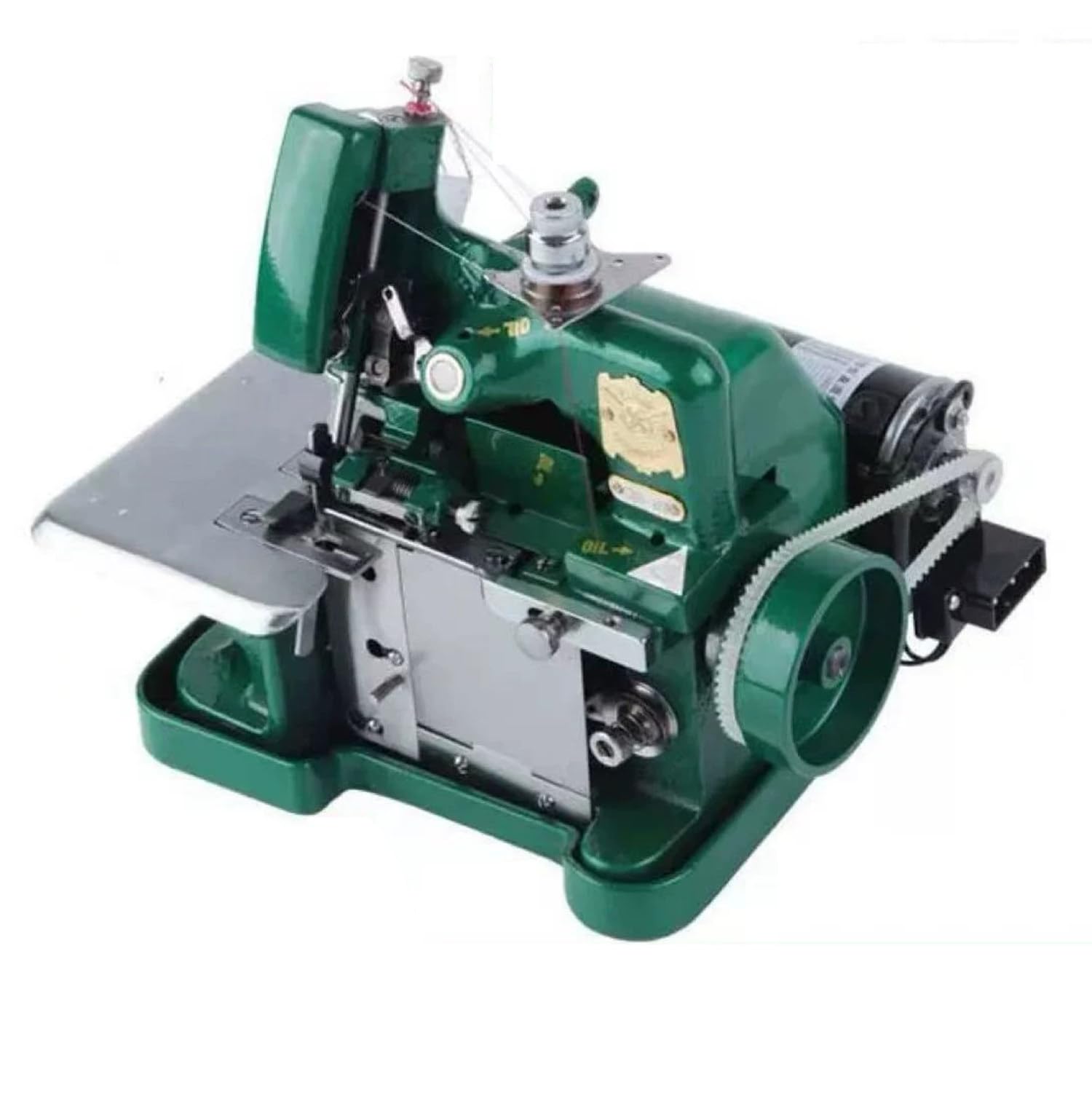 Maszyna do owerloków, 250 W Heavy Duty Serger, wysoka prędkość 3000 ściegów na minutę do profesjonalnego wykończenia szwów