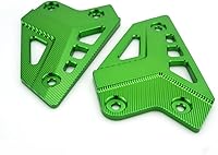 Vista 4 de Heinmo Accesorios de aluminio CNC para motocicleta, reposapiés, juego trasero, estribera, placas de talón, protector para Kawa' Z900 2017-2022 2023