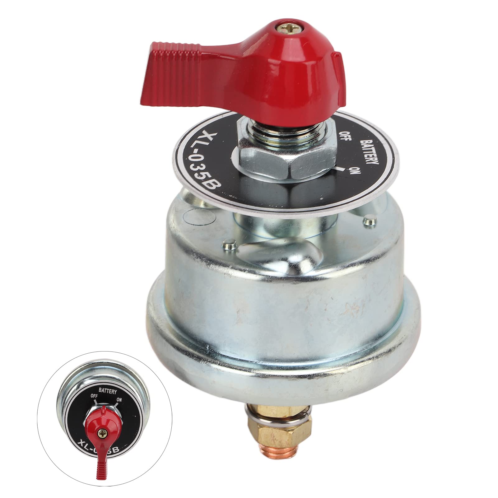 Battery Disconnect Turn Switch 300A Universal Secure Electrical System Cars Yachts Boats