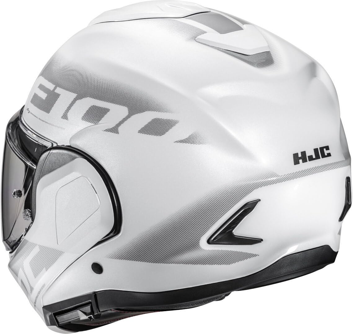 HJC, Casco Moto Modulare F100 HETAL MC10, L