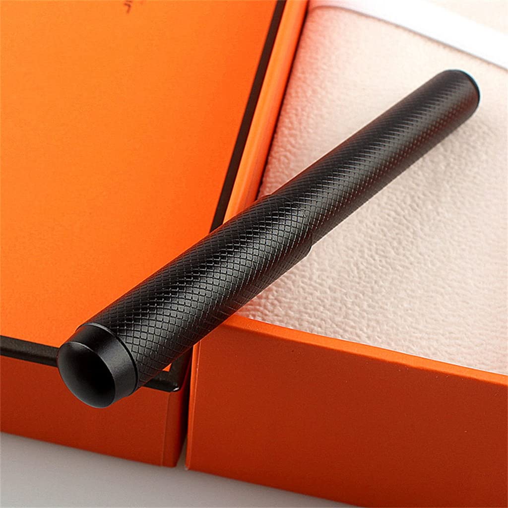 Stylo plume en alliage d'aluminium 0,5 mm courbé (courbé) pour bureau d'affaires (D)