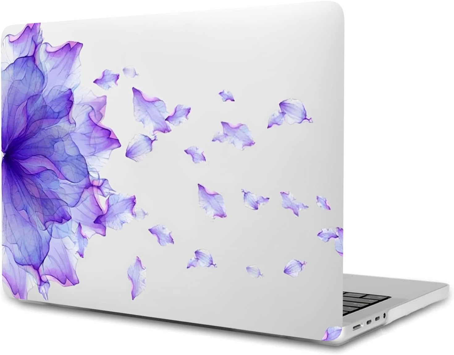 Laptop Cover Compatible with MacBook Pro 16 Inch Shell Cover A2141 Release 2019 2020 with Touch Bar & Touch ID, Plastic Lightweight Protective Hard Case for Pro 16", Purple 158