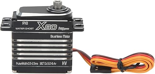 Kadimendium Servo impermeable de RC, impermeable del servo IPX8 del coche de RC para el barco de RC