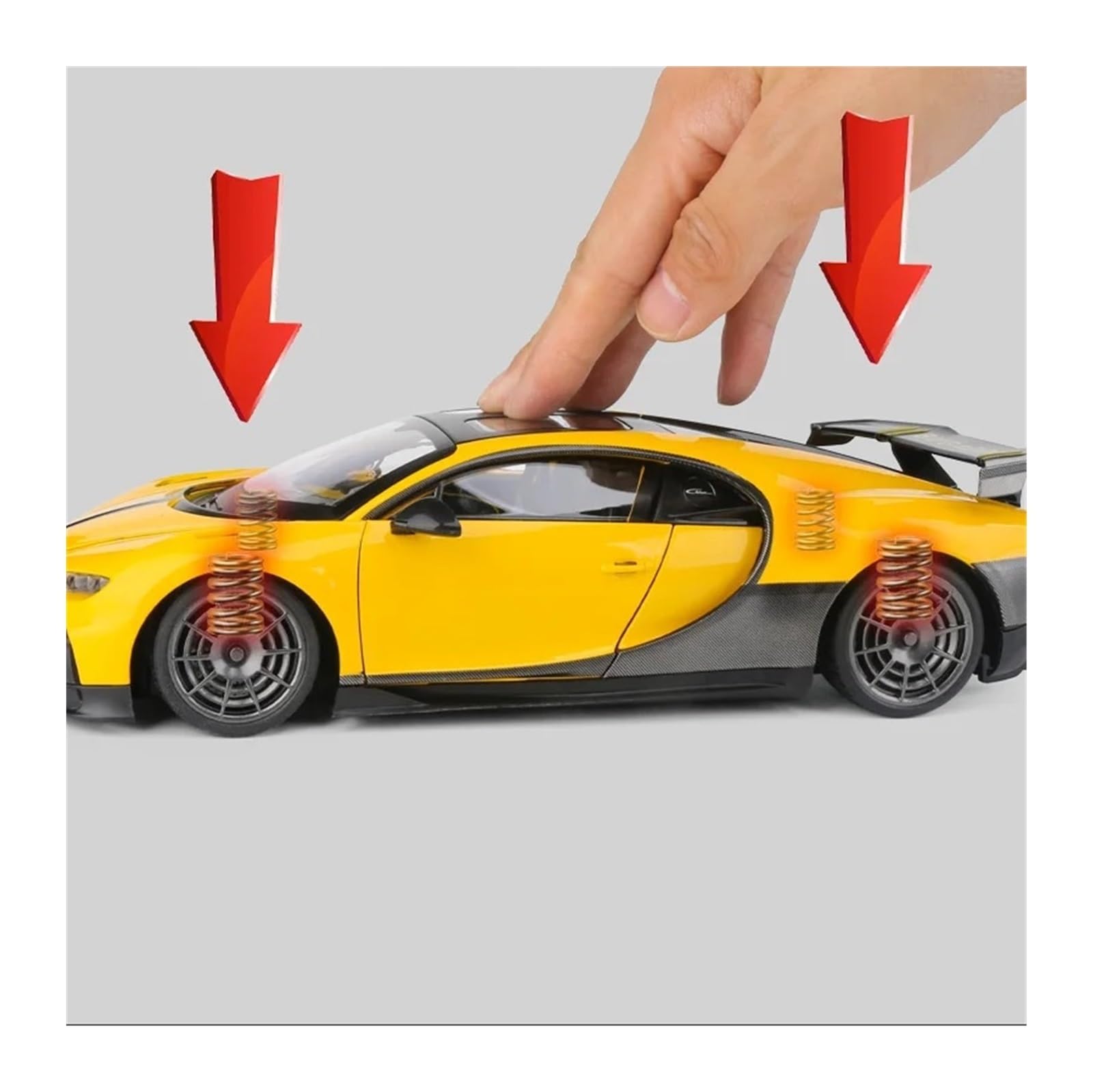 Amazon | ミニカーモデル 1:18 ブガッティ シロン スポーツカー 合金
