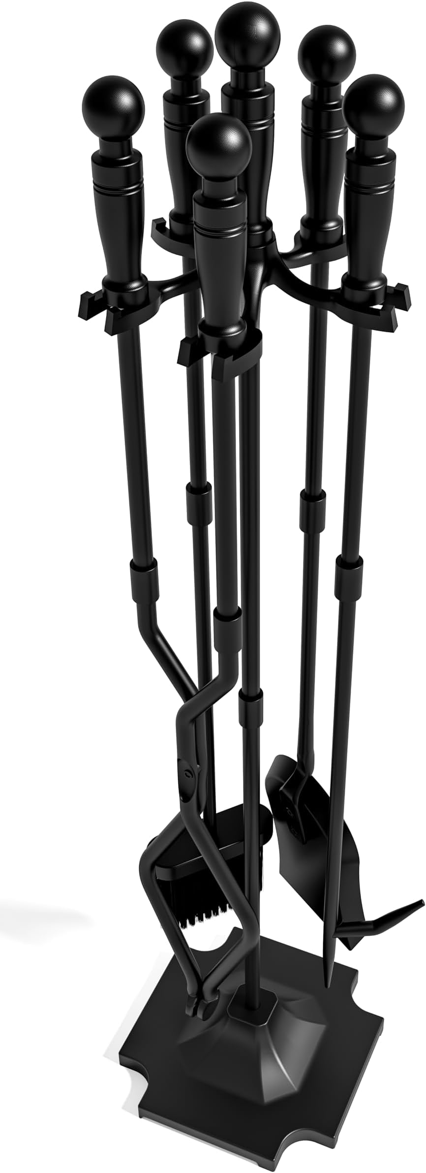 Fire Beauty Fireplace Tools Set 5 Pieces Wrought Iron Fireset
