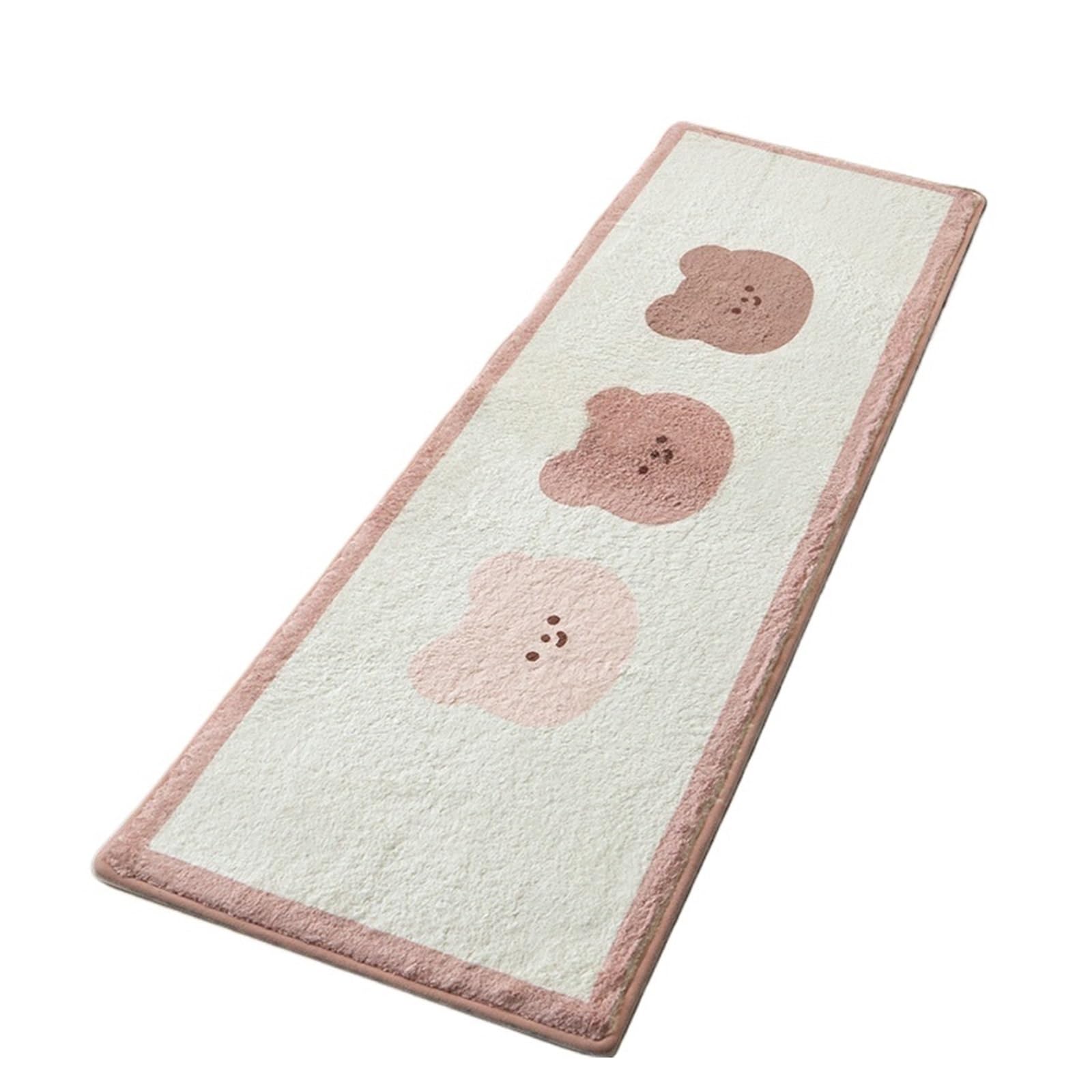 Tapis de chevet Brown Bear Party pour chambre d'enfant et entrée de douche