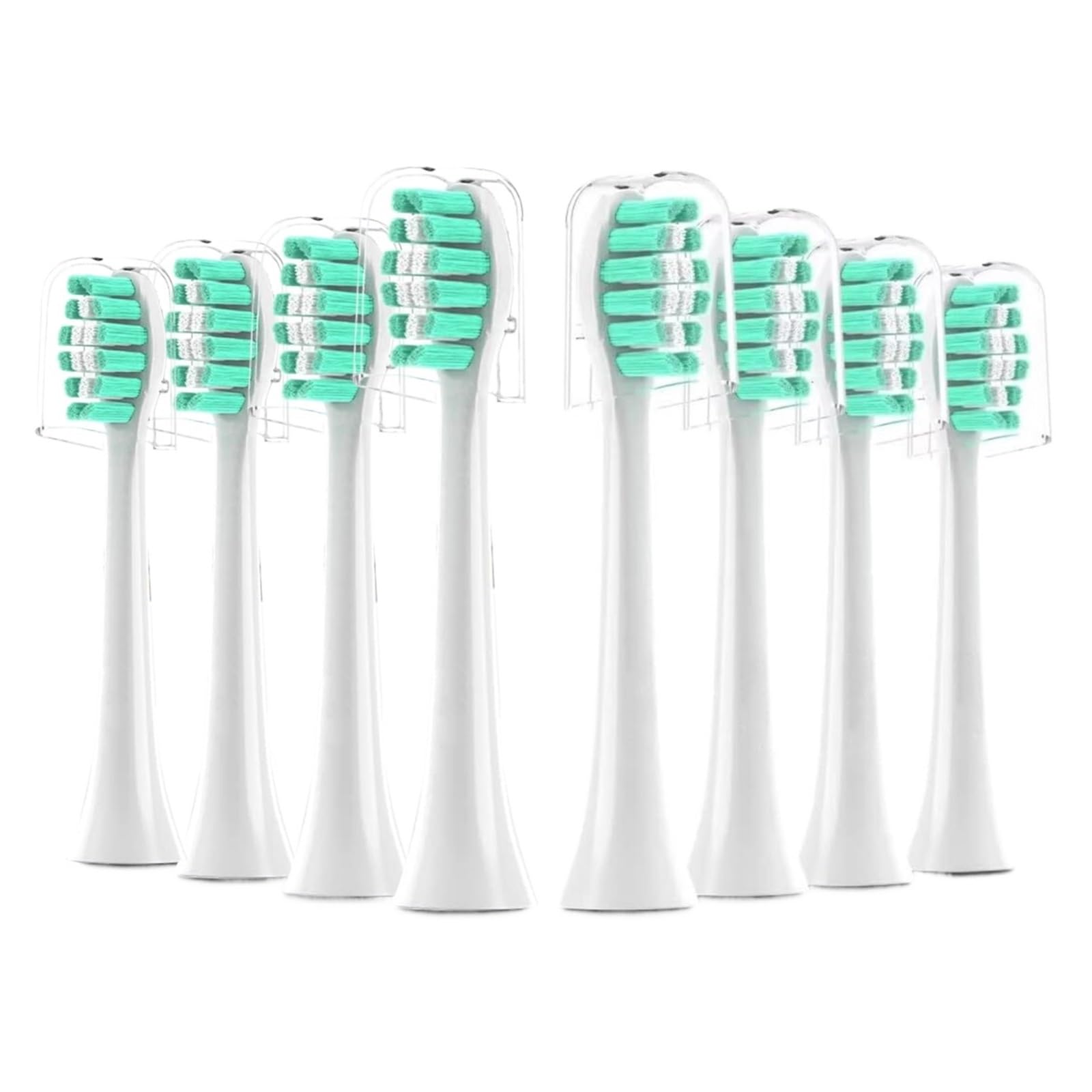 Confezione da 8 testine di ricambio for spazzolino(8pcs Blue)