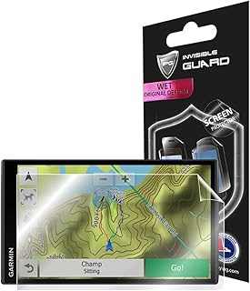 IPG for Garmin DriveTrack 71 GPS Navigator 6.95" Display Screen Protector Invisible Ultra HD Clear Film Anti Scratch Skin Guard - Smooth/Self-Healing/Bubble -Free