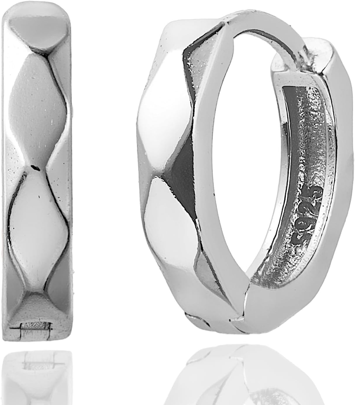 Amazon | [Puente] ピアス メンズ レディース フープピアス