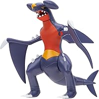 Vista 8 de Pokémon Garchomp Battle Feature Figure - 4.5-Inch Garchomp Battle Ready Figure with Tail Swing Attack