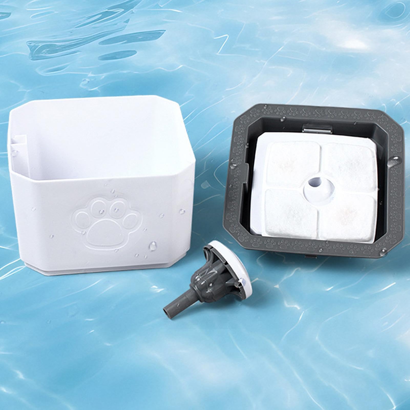 Staccabile alimentato USB astuto automatico della fontana 2.5L del gatto