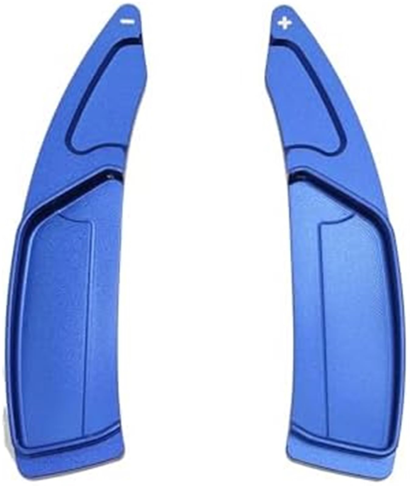 Mkvaxr Blue Car Gear Shift Paddle For Peugeot 508 5008 308 3008 208 2008, For Gt Sw Car Steering Wheel Shift Paddle Gear Paddles Extender Stickers(Blue)