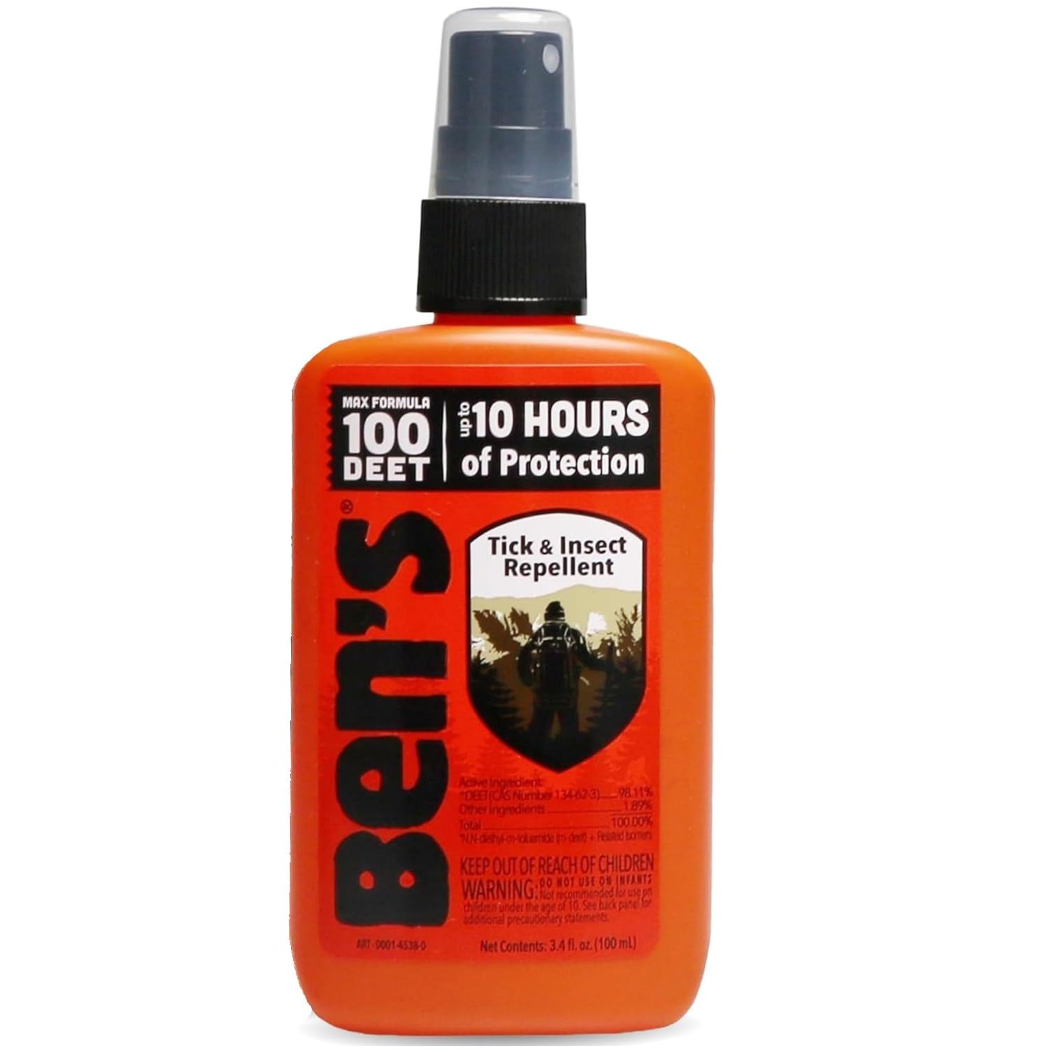 Ben's 30% Deet Insect Repellent Spray, 3.4 Fl Oz (Pack of 3)