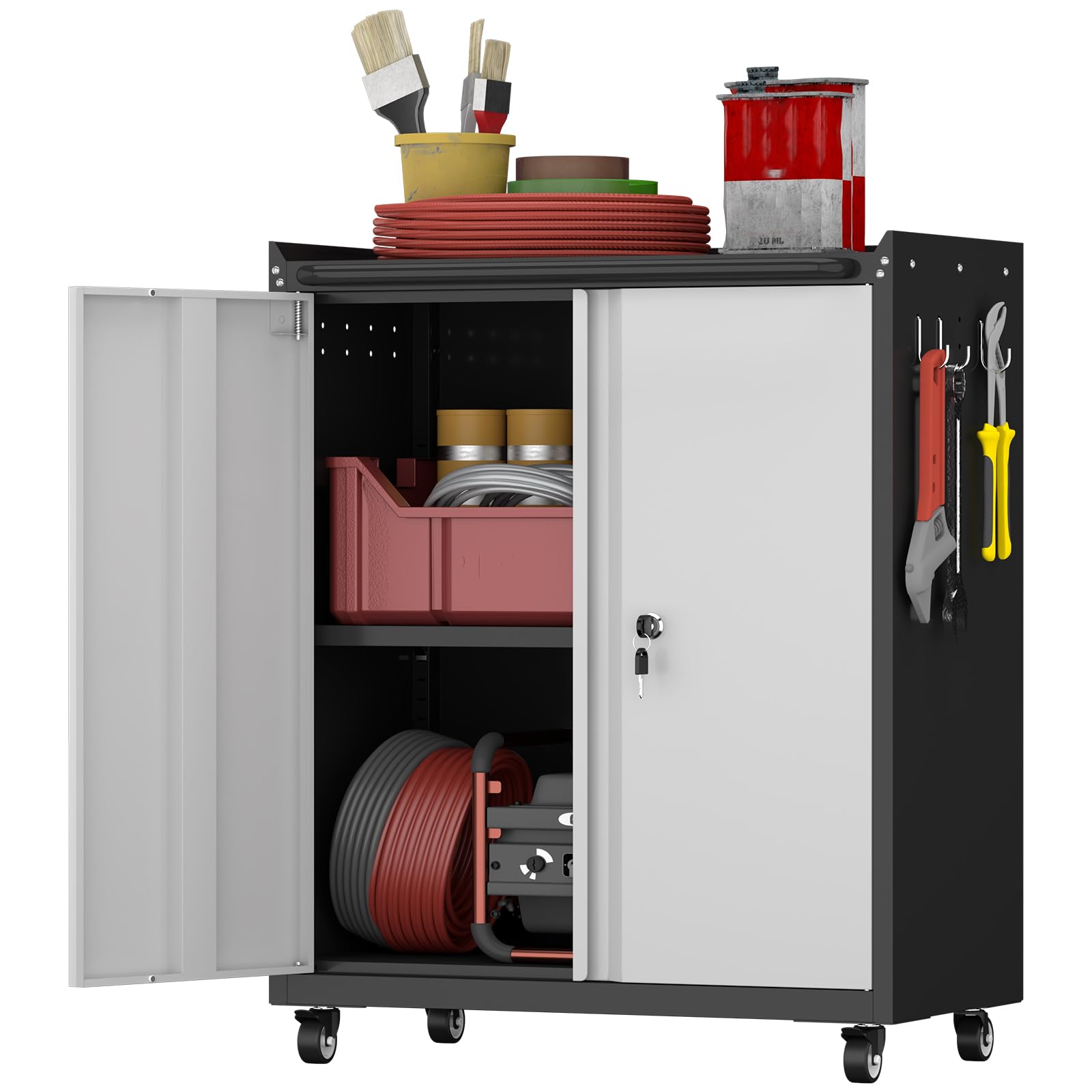 Steelist Metal Tool Chest Rolling Cabinet