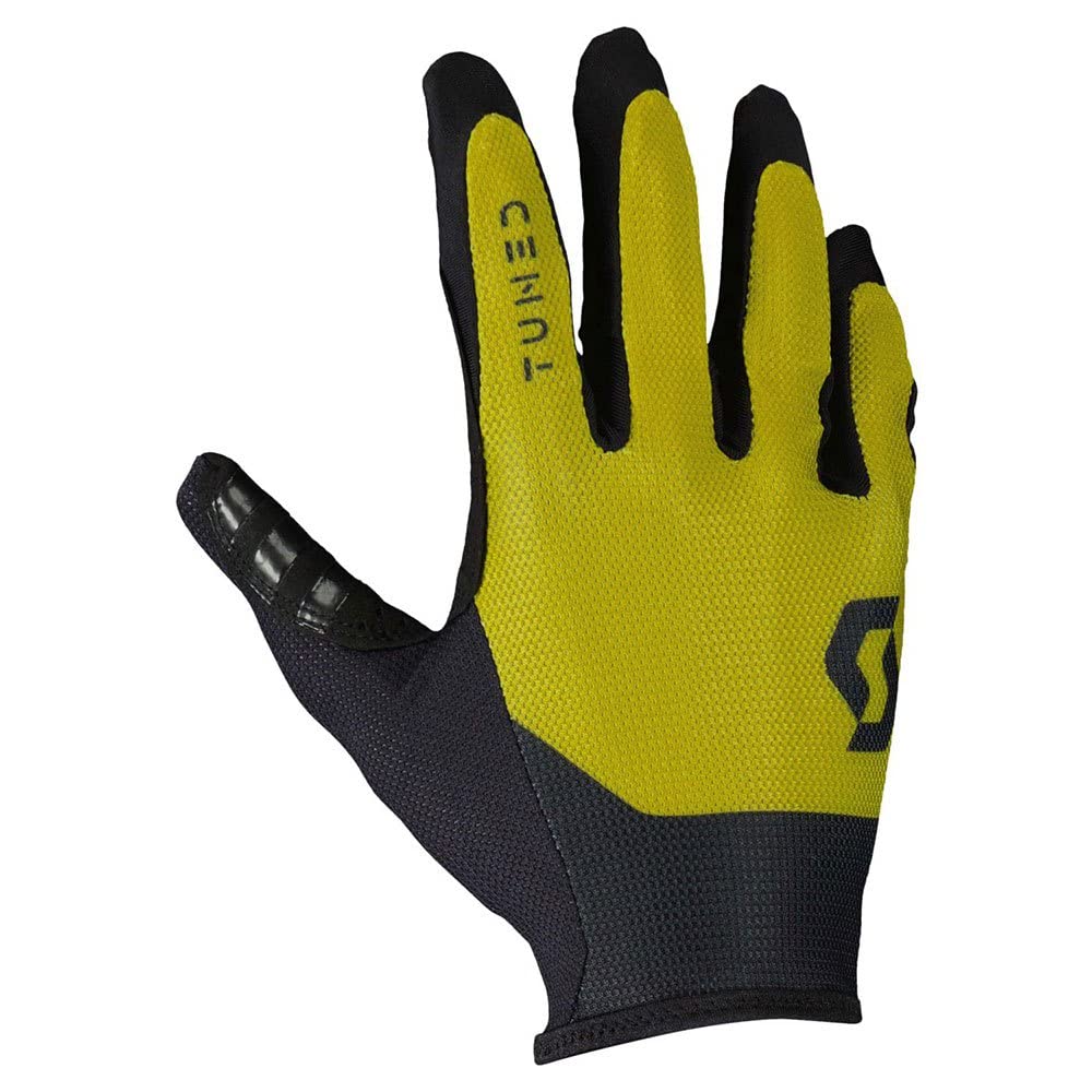 Scott Traction Tuned Fahrrad Handschuhe lang savanna grün/schwarz 2023: Größe: M (9) Fashion