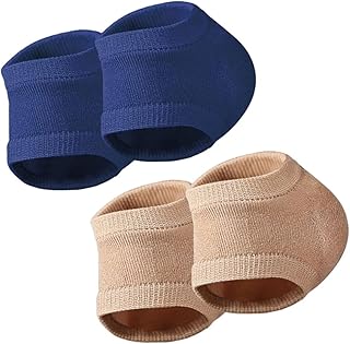 FRCOLOR 2 Pares Protetor De Calcanhar Meias Hidratantes Meias Respiráveis Inserções De Calcanhar De Elasto Gel Para Meias De Calcanhar Meias Femininas Respiráveis Meias De