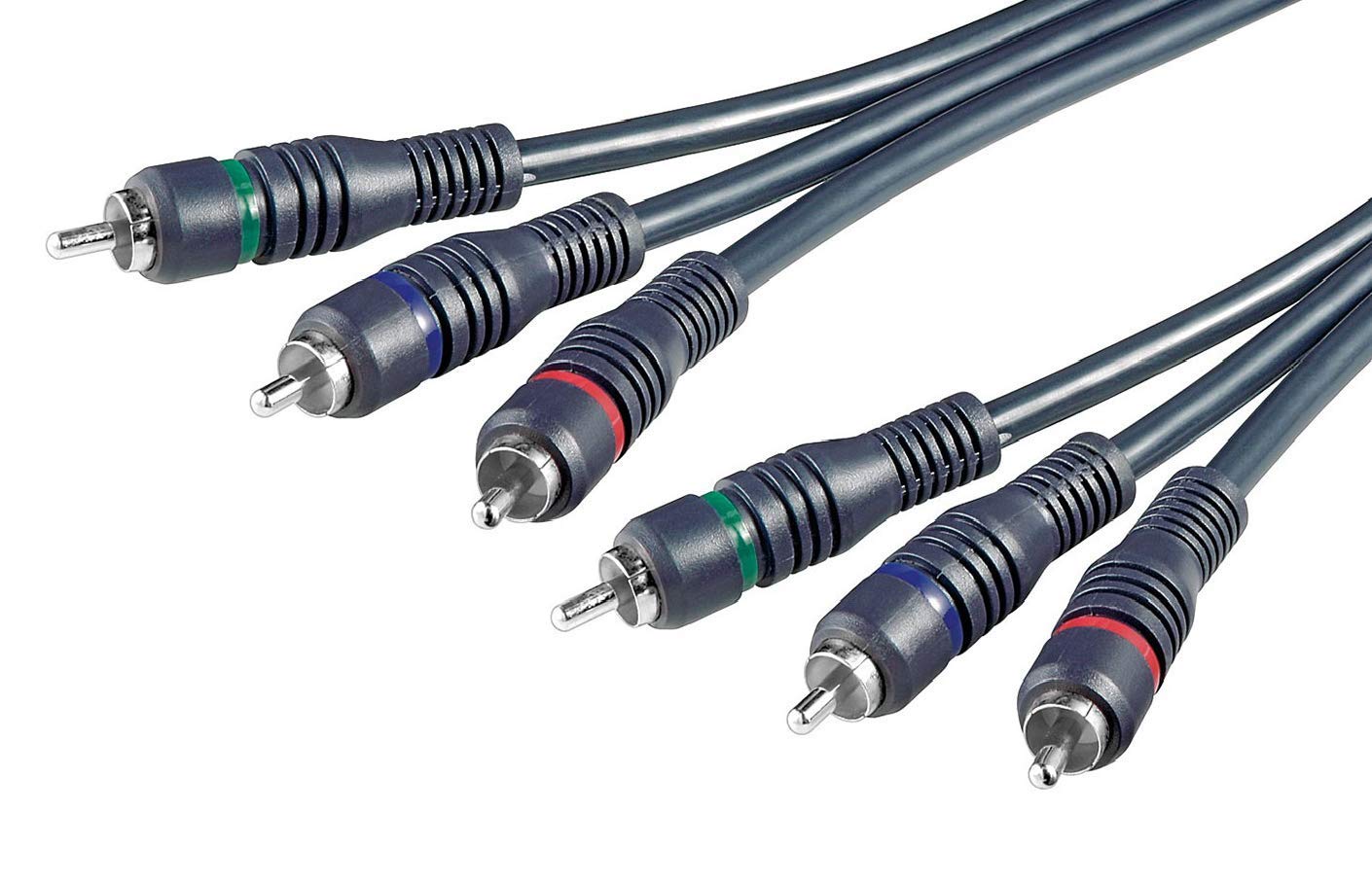 Câble Audio Vidéo 3xRCA Mâle - 30 Mètres - Haute Qualité Pour Home Cinéma, Présentations, Connexions Multimédias - 2