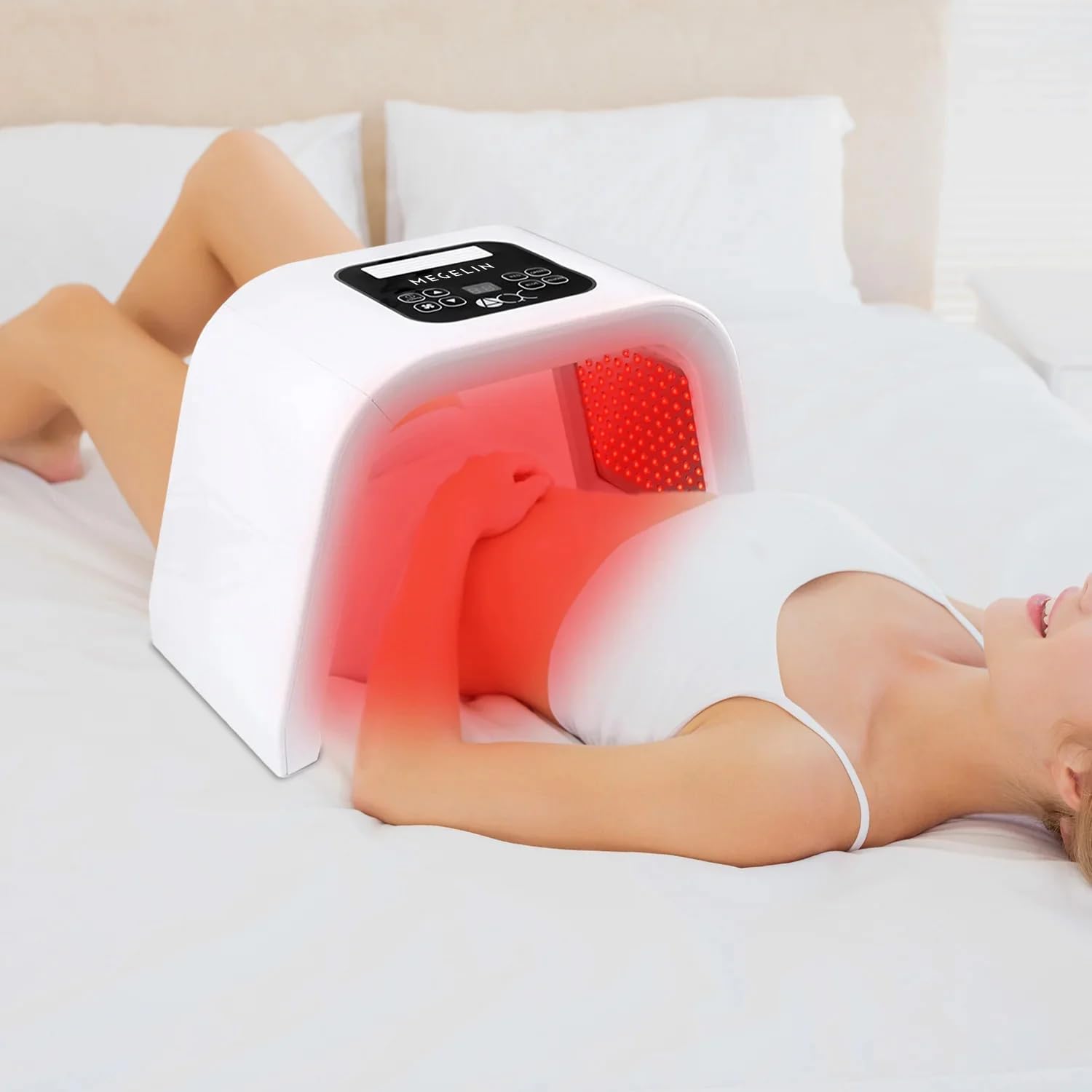 Amazon.com: MEGELIN Red Infrared Light Therapy Mat for Whole Body