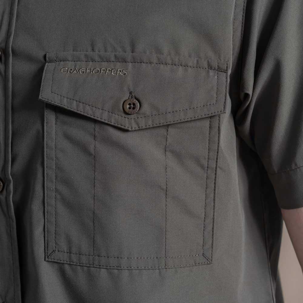 Craghoppers Kiwi II SS Shirt Craghoppers Kiwi II - Camicia da Trekking a Maniche Corte da Uomo Uomo (Pacco da 1)