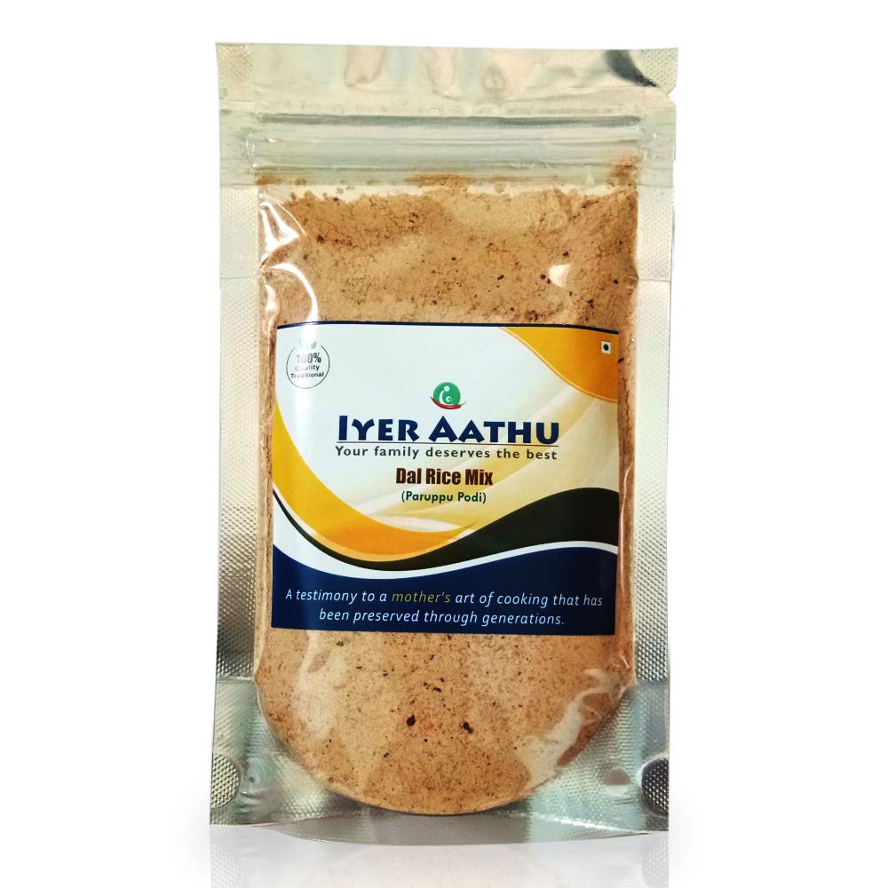 Iyer AATHU DAL Rice Mix/ Paruppu Podi 250 Grams (Without Garlic) (B07FW4J88S) Amazon Price History, Amazon Price Tracker