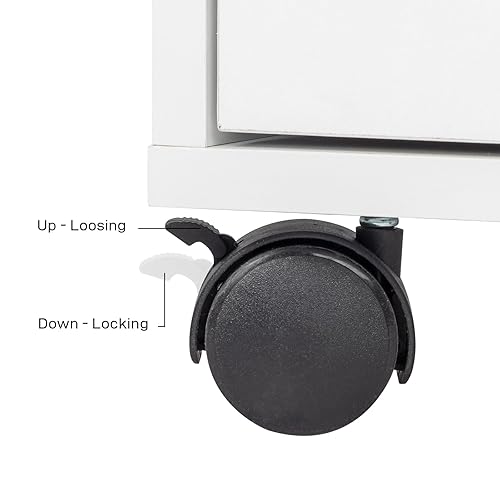 Miniatura 8 de Goujxcy Mesa rodante de manicura, estación de escritorio de uñas, estación de manicura para salón de belleza, equipo de arte de uñas con 4 cajones y