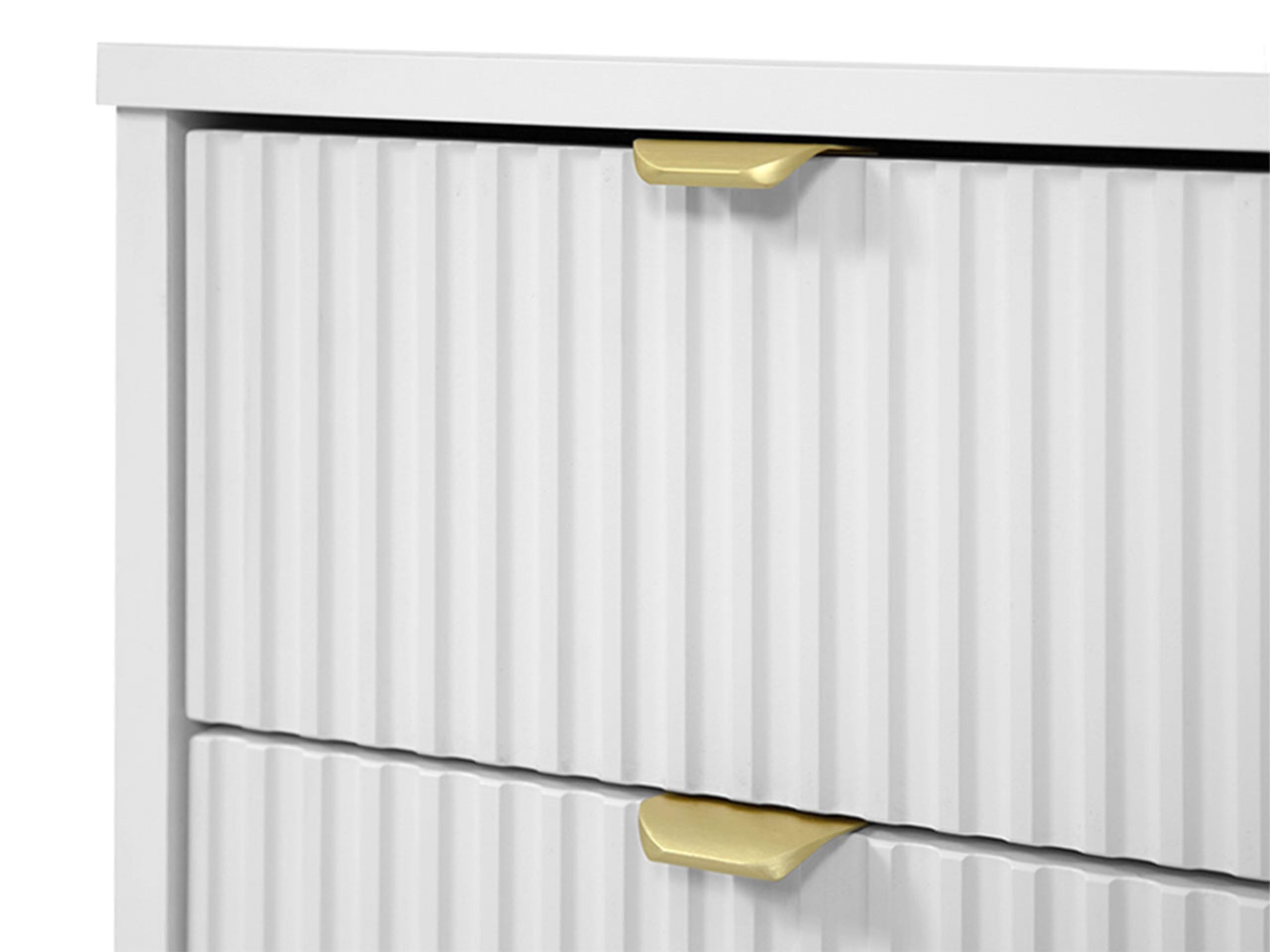 Mirjan24 Schreibtisch Tireno, 5 Universale Schubladen geriffelte Fronten Schülerschreibtisch Computertisch Kinderschreibtisch Arbeitstisch PC-Tisch Jugendzimmer Kinderzimmer (Sandbeige)