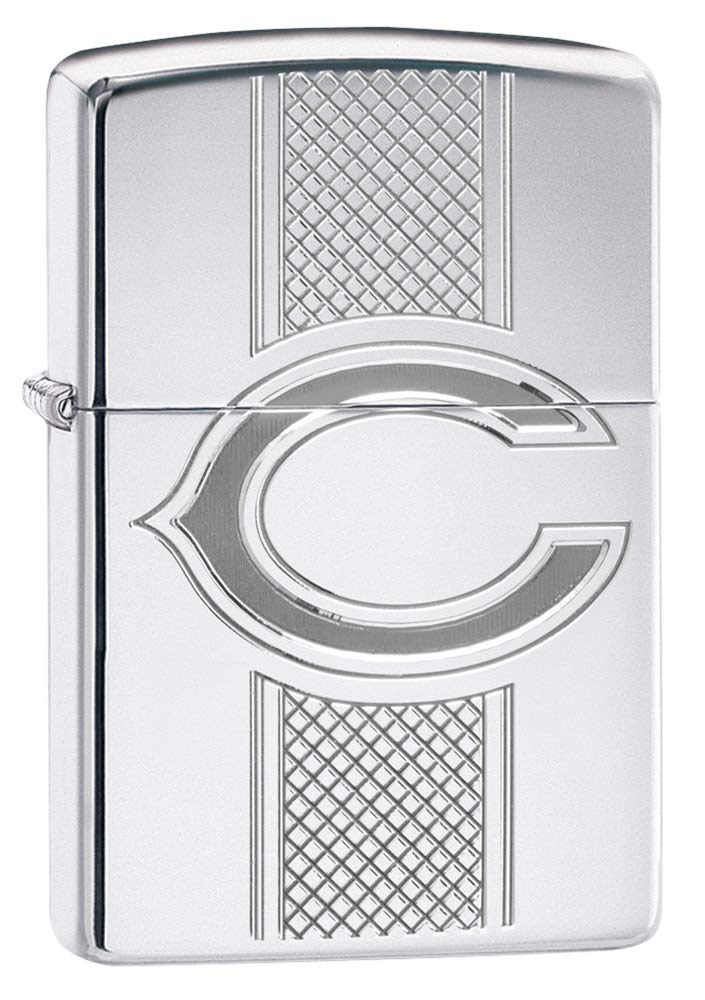 Amazon.com : Zippo NFL Chicago Bears Armor High Polish Chrome