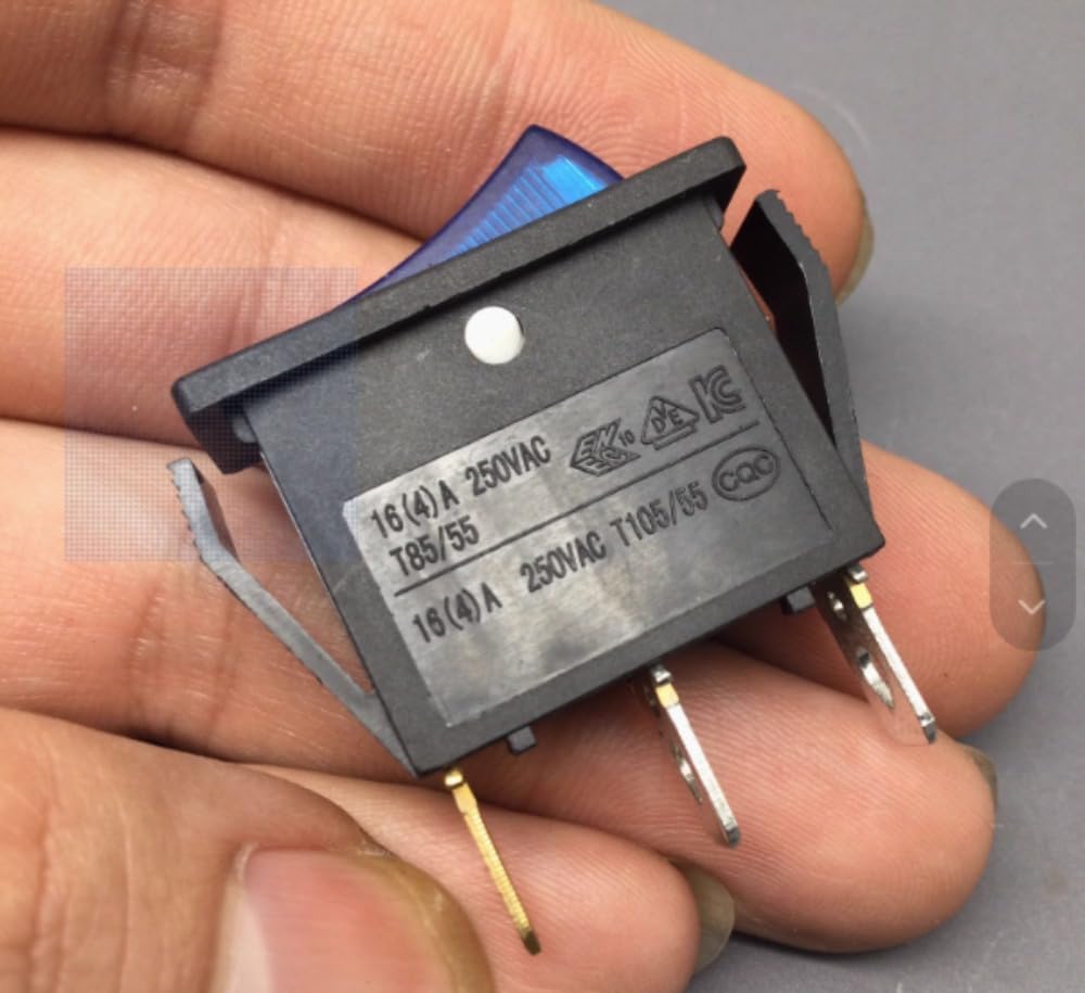 Defond BRQ BRQ-2220 Replacement KH02 rocker switch 6 pins 3 positions Maintenance -