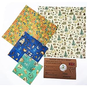 Beeswax Wraps | UK HANDMADE | Random Col...
