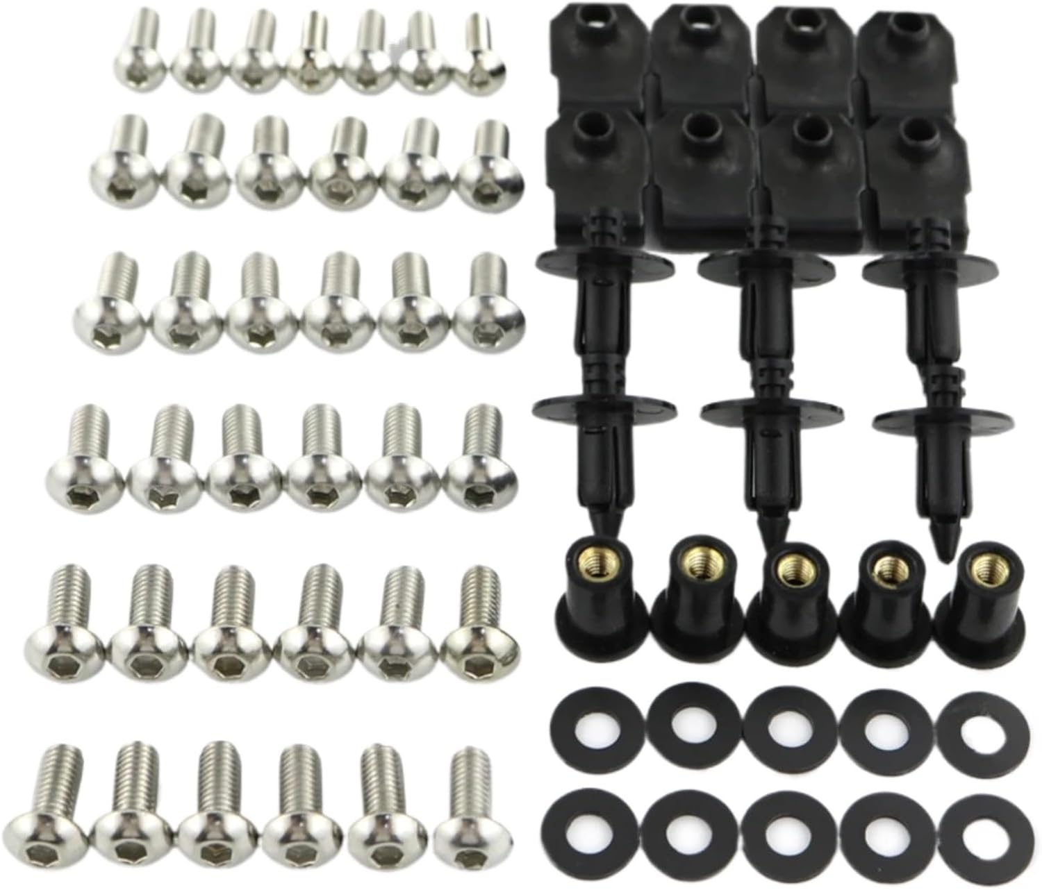 高本 オートバイ用ボルトとナットキット Compatible With Aprilia For