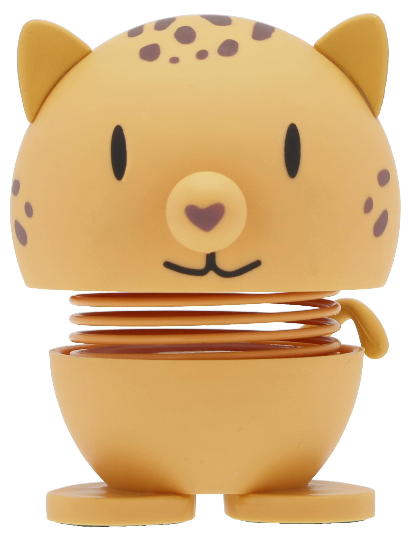 Hoptimist Soft Leopard, Scandinavian Bobble Figure, Living Room & Desk Decoration, Office Gadget, Great Small Gifts