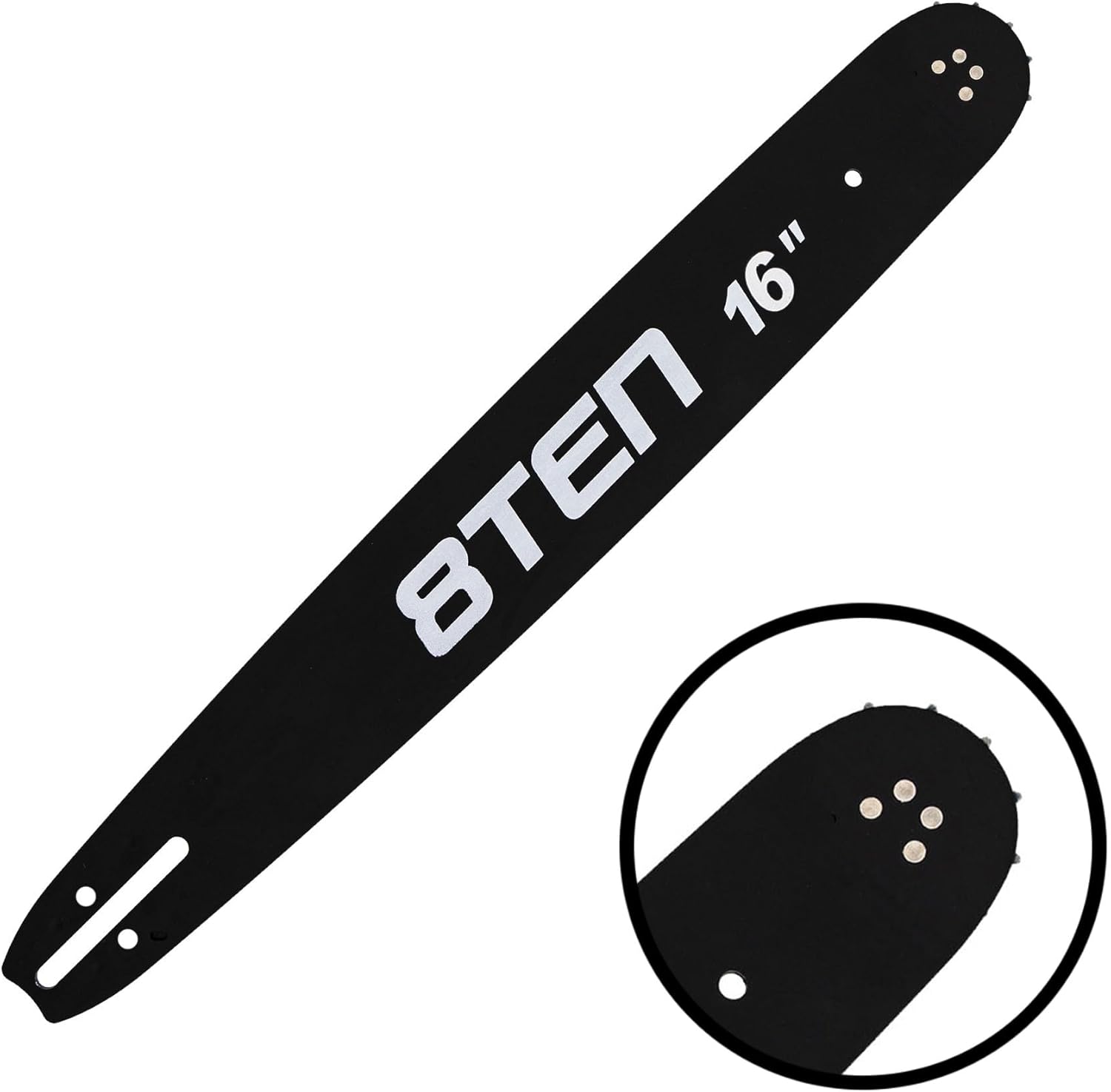 8TEN 16" Chainsaw Guide Bar & Chain .063 13/40 67DL for Stihl 066 044 Homelite Solo 30030086613 26RS367E
