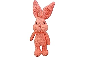 Cute Crochet Bunny Plush Toy for Kids