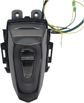 Compatible With Yamaha YZF R3 YZFR3 YZF-R3 YZF-R25 ABS 2025+ Motorcycle LED TailLight Rear Brake & Turn Signal Integrated Tail LightsRed