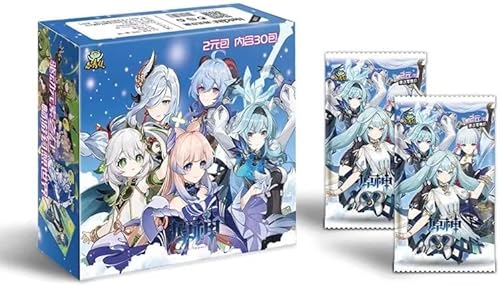 Aiukiu Genshin Impact Collectible Card Game Booster Packs-TCG Booster Packs Trading Card