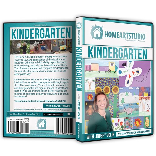 Home School Studio d'art Programme DVD : apprenez le dessin facilement niveau maternelle