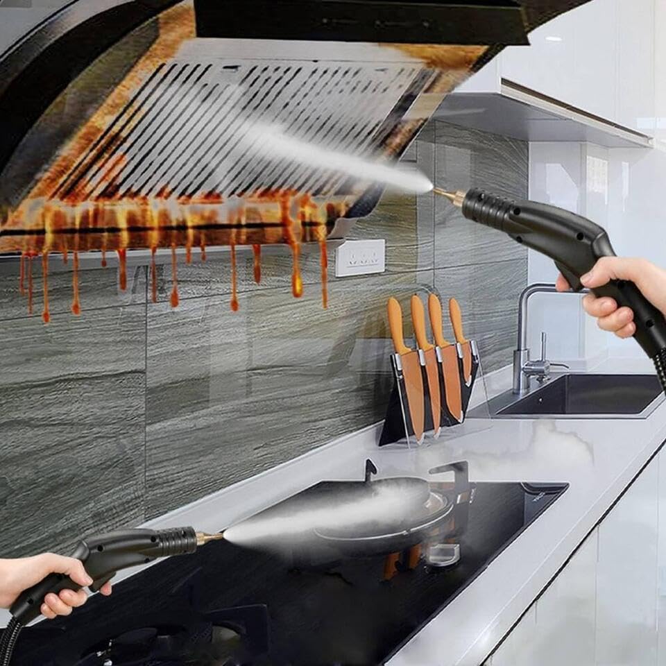 Amazon.co.jp: 3000W ハンドヘルド 高温スチームクリーナー 高圧洗浄機