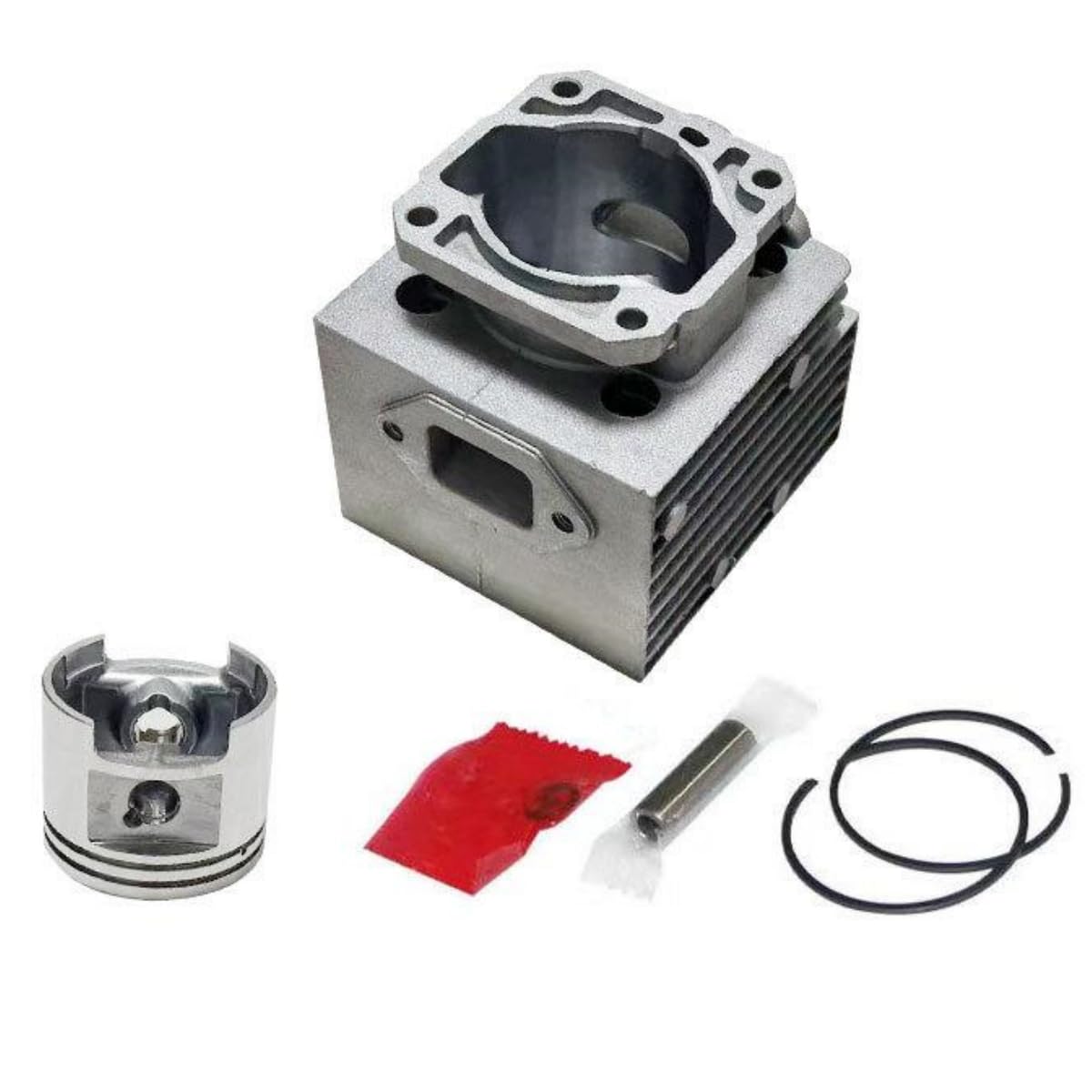 Kit de pistón de Cilindro de 46mm for S-ihl Sr340 Sr400 Sr420 Br320 Br400 Br340 Br380 Br420 Herramientas de jardín soplador de Hojas