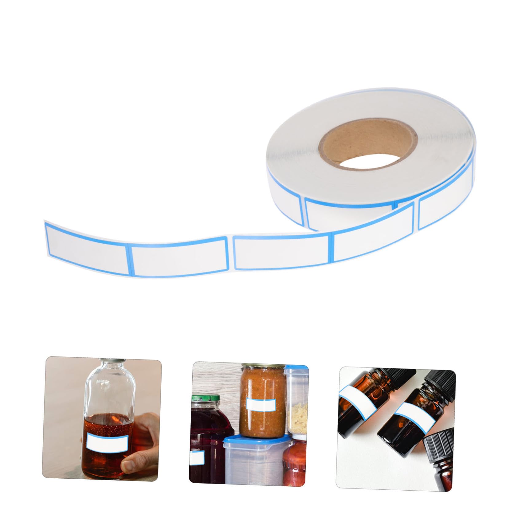 VILLCASE 3rotoli Etichette Adesive Scrivibili Per e Adesivi Multifunzione Per e Organizzazione Etichette Per Personalizzazione Facili Applicare e Rimuovere Residui
