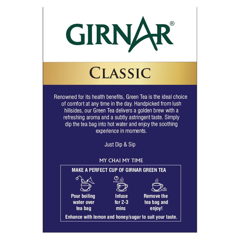 Girnar Green Tea (25 Tea Bags) - Image 4 thumbnail